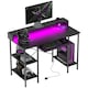 image 9 of HOMCOM Gaming Desk with Monitor Stand and Sliding Keyboard Tray 