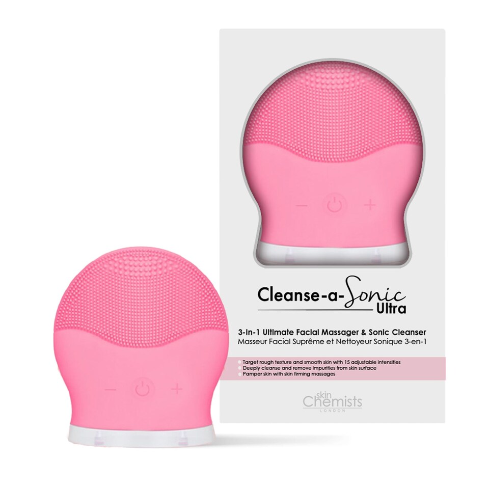 image 1 of skinChemists Cleanse-A-Sonic Ultra Pink
