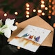 image 4 of The Three Kings Wise Men Bethlehem Star Blank For Him Or Her Art Xmas Festive Christmas Card