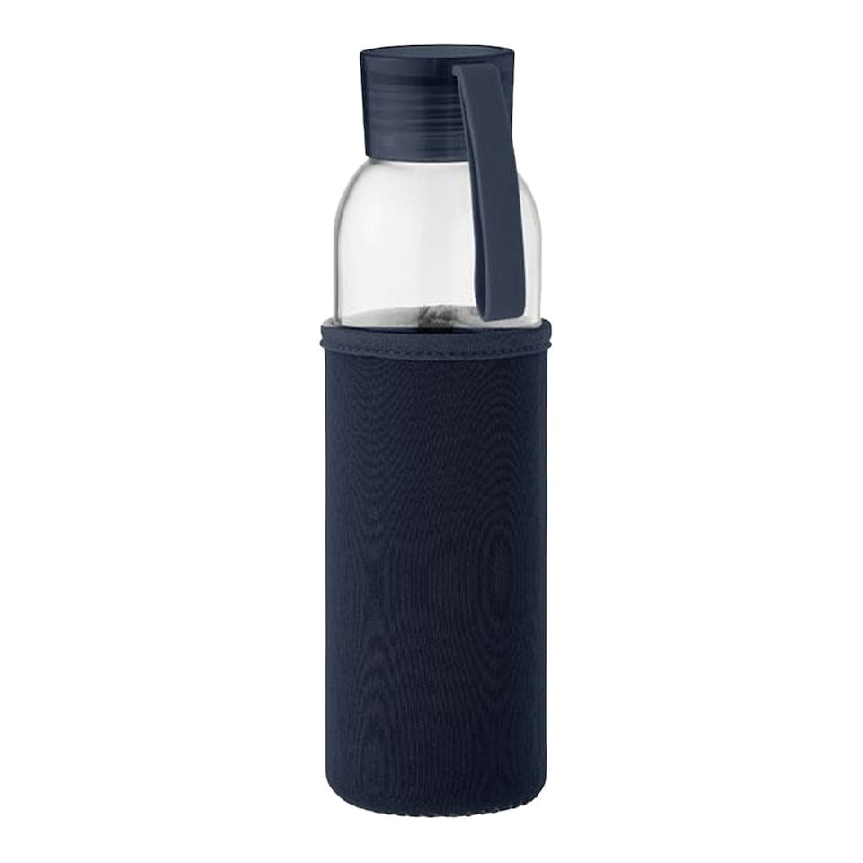 image 1 of MidOcean Ebor Recycled Glass 500ml Bottle - French Navy - One Size Blue | One Size