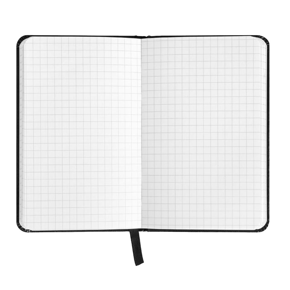 image 1 of MidOcean Squared A5 Notebook - Black - One Size