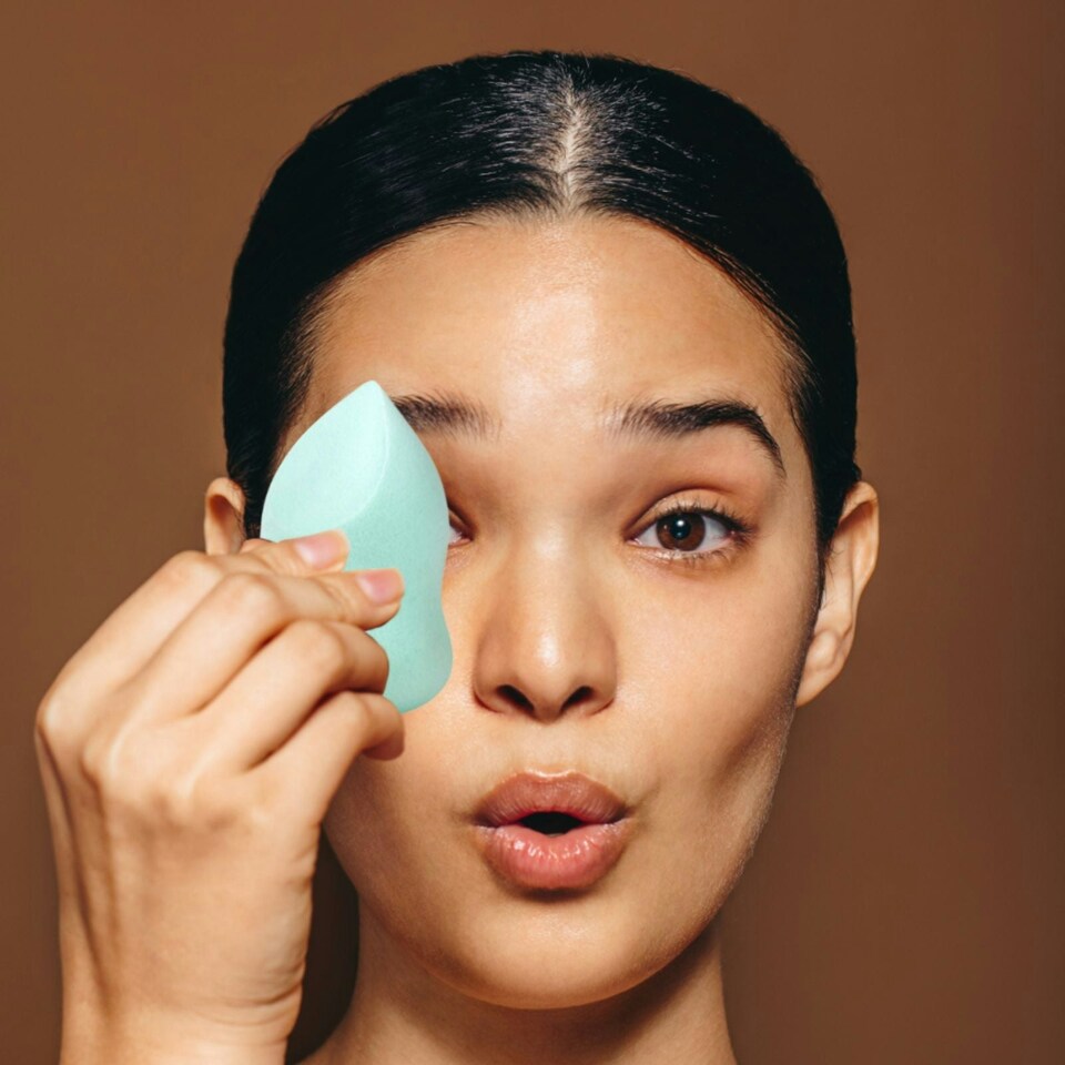 image 1 of Nanshy 4-in-1 Marvel Makeup Blending Sponge - Mint Green