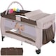 image 1 of Travel Cot Dog - foldable, with changing mat, for children up to 36 months | Cream | brown | 132 x 75 x 104 cm | 1