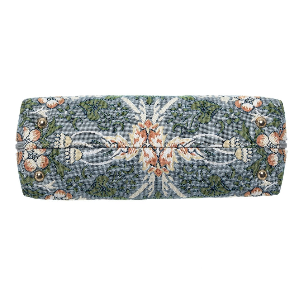 image 1 of Signare Convertible Bag - Grey Strawberry Thief Multi