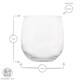 image 3 of LAV Gaia Whisky Glasses - 415ml - Pack of 6 | Clear | Clear