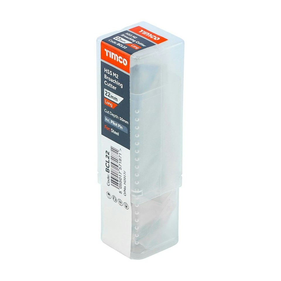 image 1 of Timco - Broaching Cutter - Long (Size 22 x 50 - 1 Each)