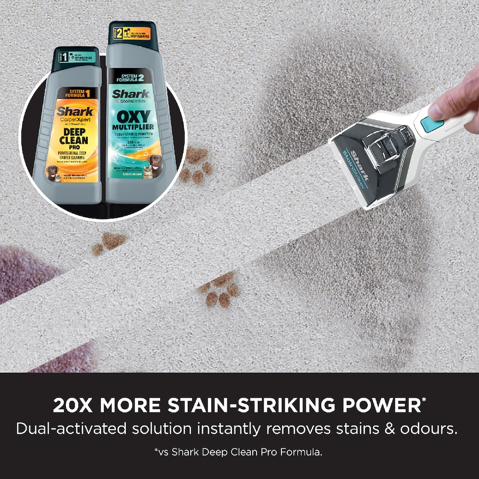 image 1 of Shark CarpetXpert Deep Carpet Cleaner with Built-In StainStriker EX200UK