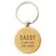 image 2 of Personalised Free Text Wooden Keyring