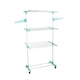 image 2 of Foldable Clothes Airer 3 Tier Horse Drying Rack Stand Laundry Washing Drier Line