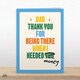 image 2 of Dad Thank You For Being There When I Needed Money - Funny Father's Day Card