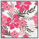 image 1 of Red & pink floral (Picutre Frame) Grey | S