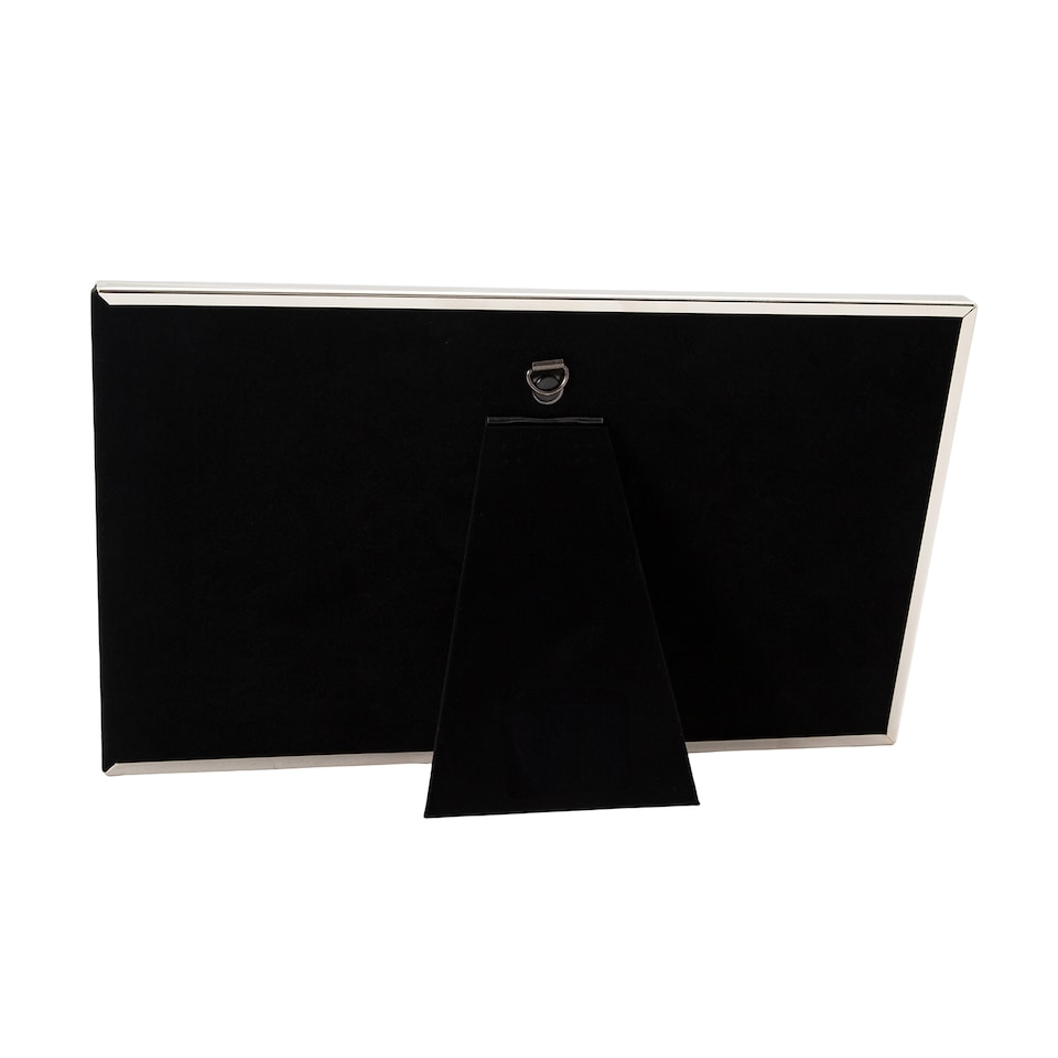 image 1 of 50th Anniversary & Wedding Frame with Silver & Black Icons | Silver | One Size