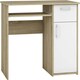 image 1 of Computer Desk Maja Sonoma Oak White (1 box) White