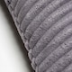 image 4 of BHS Luxury Ribbon Velvet Cushion, Grey Grey | Grey