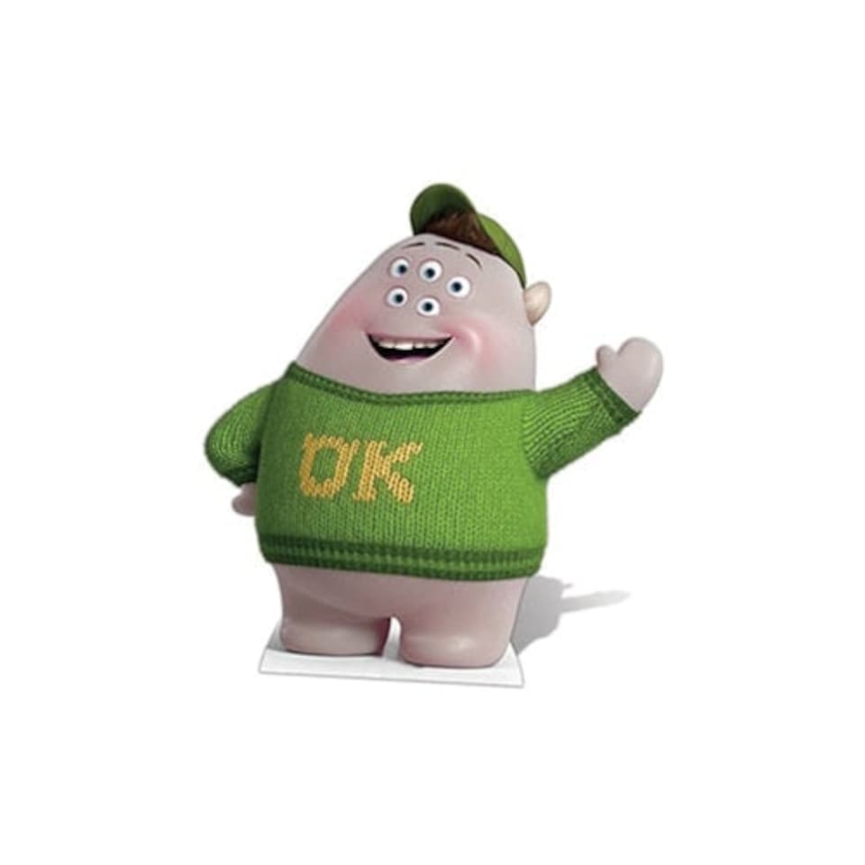 Scott Squishy Squibbles - Monster's University Lifesize Cardboard Cutout 110cm