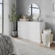 image 2 of Minimalist Chest of 6 Drawers - 68.6x120x35cm | White | White & White | 1