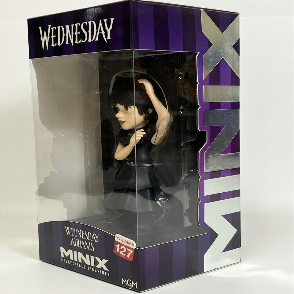 image 1 of Wednesday Addams in Ball Dress 12 cm Collectible Figure Minix 13487