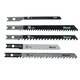image 5 of HCS + HSS Jigsaw Blade Set With Universal Fitting Fitment for Wood Steel 10pc