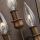 image 3 of Yarmouth 3 Light Wall Light, Painted Aged Brass