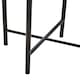 image 4 of Interiors by Premier Contemporary Design Large White And Black Floor Standing Planter, Sturdy And Durable Outdoor Pot For Flowers White