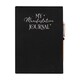 image 4 of Something Different My Manifestation Amethyst Journal - Black/Orange - One Size