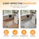 image 6 of Vinyl Floor Tiles Self Adhesive – 30 Pack Covers 30 sqf (2.79sqm) – 12x12in (30.5x30.5cm) Waterproof Peel & Stick Vinyl Flooring for Kitchen, Bathroom & Home | Grey