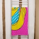 image 2 of Pop art banana Designer Bath Towel | Multi