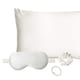 image 2 of Silk Addict 100% Mulberry Gift Set - Ivory