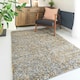 image 2 of KUKOON Yellow Ochre Mottled Shaggy Living Room Area Rug 200cm x 290cm Yellow