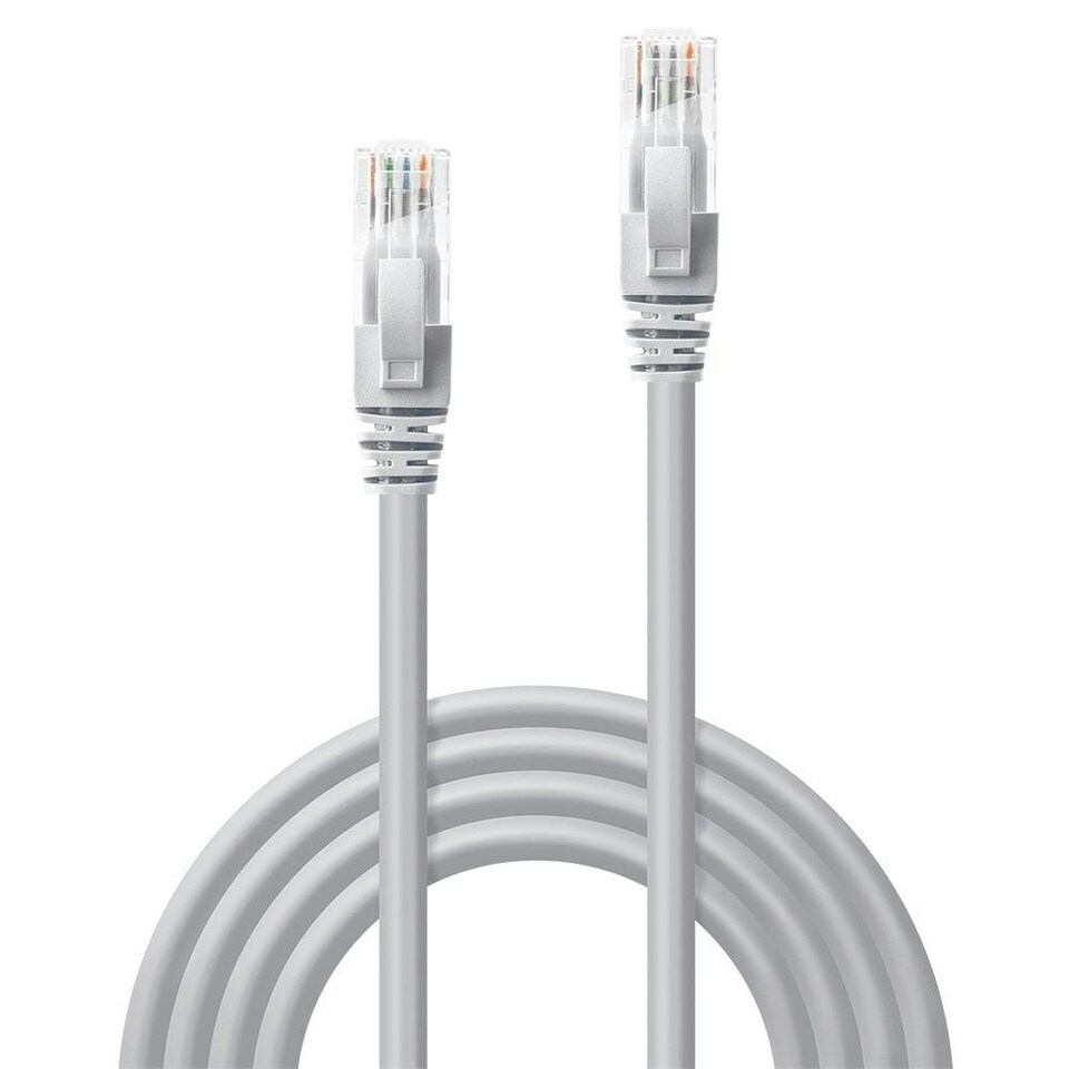 image 1 of 2m CAT6 U/UTP Snagless Gigabit Ethernet Cable, Grey