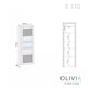 image 9 of Display Cabinet Bookcase Sideboard Storage Cabinet Cupboard Grey High Gloss LED 170cm