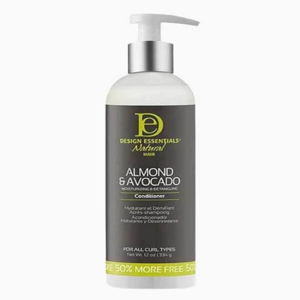 Design Essentials Design Natural Almond And Avocado Moisturizing And Detangling Conditioner 334 g