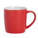 image 4 of Argon Tableware Coloured Coffee Mugs - 350ml - Red/White - Pack of 6 Multi
