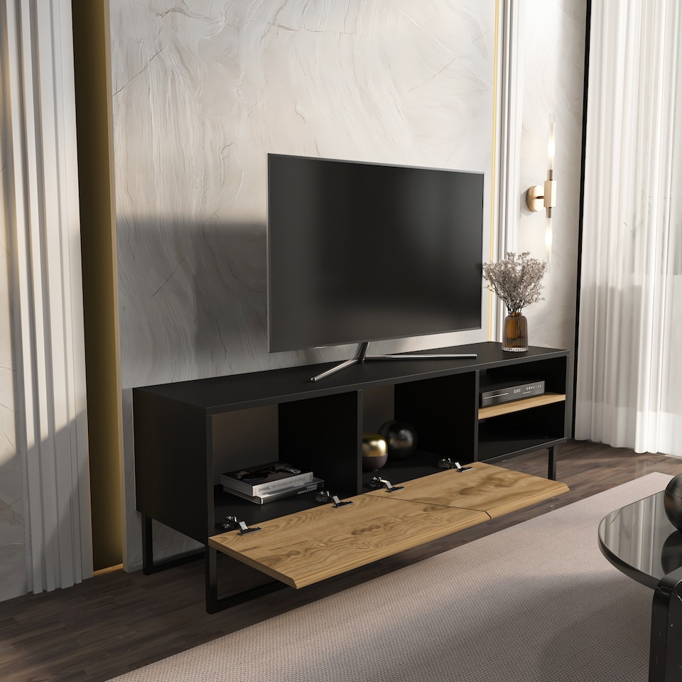 image 1 of Decorotika Denasse TV Stand TV Unit for TVs up to 60 inch