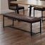 Brown Faux Leather - Selected