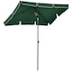 image 1 of Outsunny Aluminium Sun Umbrella Parasol Patio Rectangular 2M x 1.3M Green