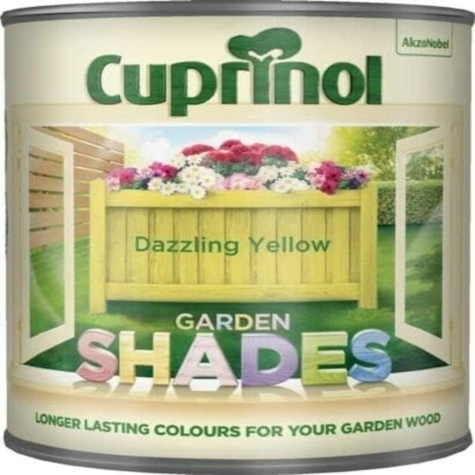 CUPRINOL GARDEN SHADES DAZZLING YELLOW 125ML TESTER
