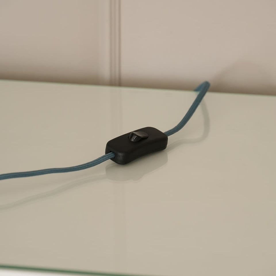 image 1 of ValueLights Keela Teal Adjustable Flexi Neck Desk Table Lamp