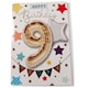image 4 of Happy Birthday 9 Balloon Boutique Greeting Card