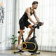 image 2 of SPORTNOW Exercise Bike, Stationary Bike w/ LCD Display for Home Cardio Workout