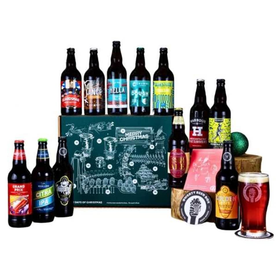 image 1 of QWERTY Beer Box Real Ale Advent Calendar 2025