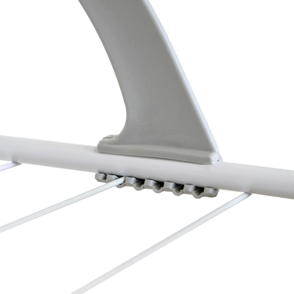 image 1 of JVL Over Door Radiator Clothes Drying Airer-6M, White, Pack of 2