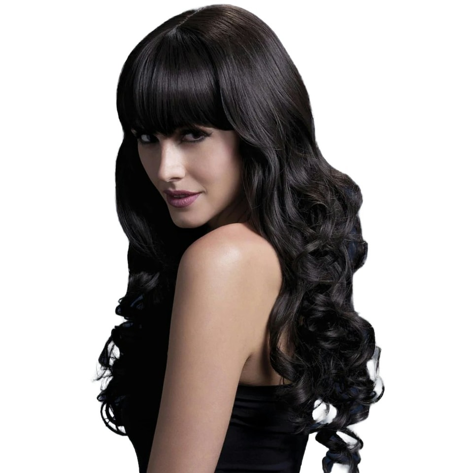 image 1 of Fever Isabelle Long Wig - Brown - One Size One Size