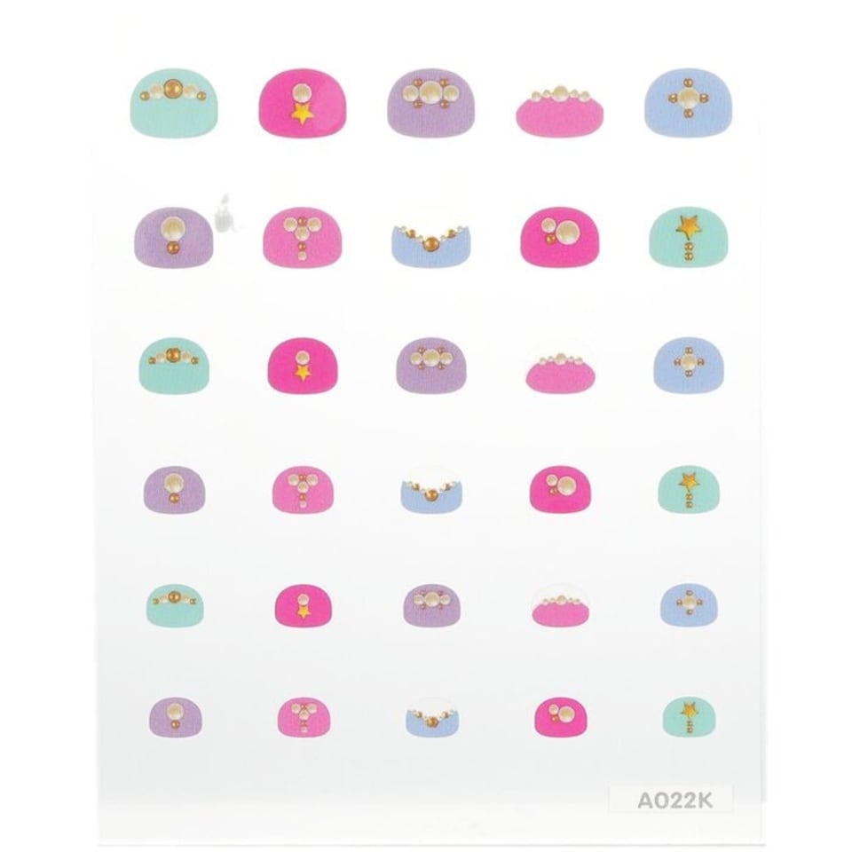image 1 of April Kids Nail Sticker - # A022k - 1pack Multi