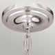 image 2 of Hounslow 1 Light Ceiling Mini Pendant Polished Nickel, E27