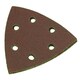 image 5 of Hook Loop Delta Sanding Abrasive Discs Pads 93mm Triangle 120 Grit Fine 100pc