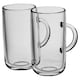 image 5 of 6 Pcs Iconic Glass Mugs Coffee Tea Cup Set Hot Drinks Handle | Clear | Clear