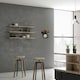 image 4 of Milagro Wall Lamp Ulf Black / Wood 1XE27 60W