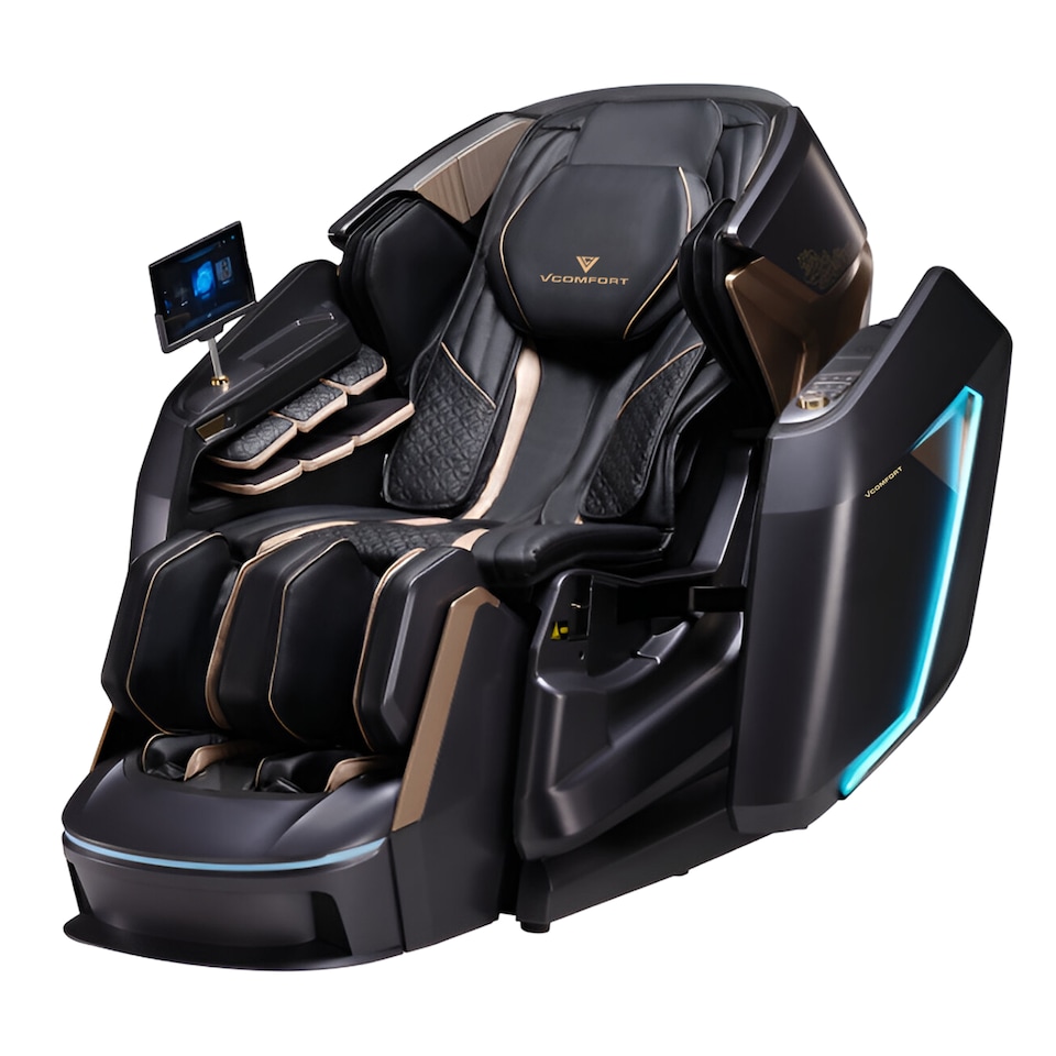 image 1 of RoyalGlide Duo Pro Max AI Massage Chair (RK9500), Black