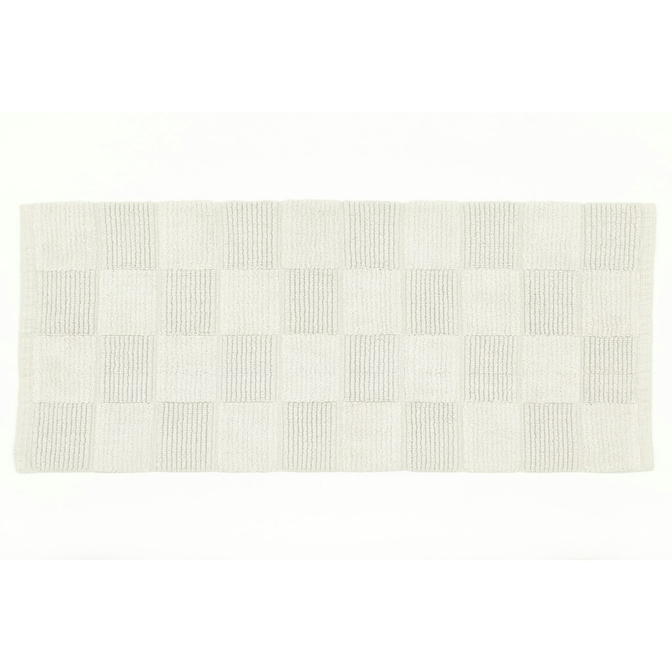 image 1 of Egyptian Spa Absorbent 1600gsm Bath Mat - 55x 85cm Super-Soft Bathroom Cotton Rug Silver | 55x85cm